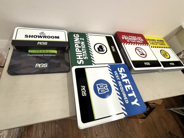 Regulatory and Safety Signs